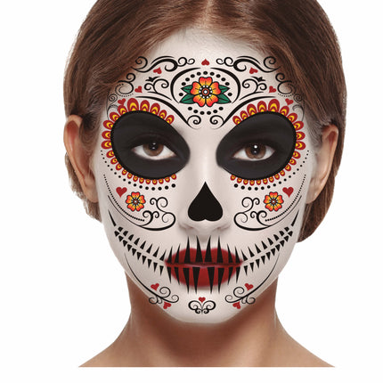Autocollants Dia De Los Muertos 30x14 cm
