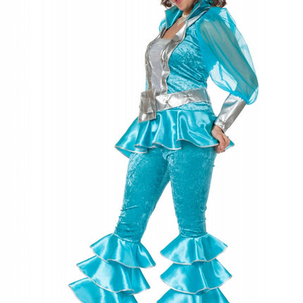 Combinaison Disco Bleu Dames