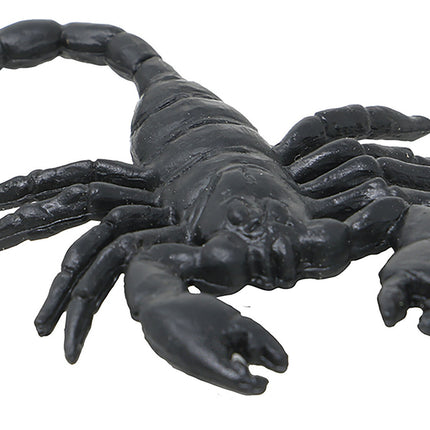 Décoration de table noire pour Halloween Pivoines en spirale 6cm 7pcs