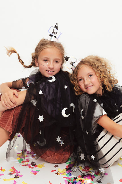 Cape d'Halloween noire