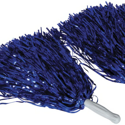 Pompons bleus 2pcs