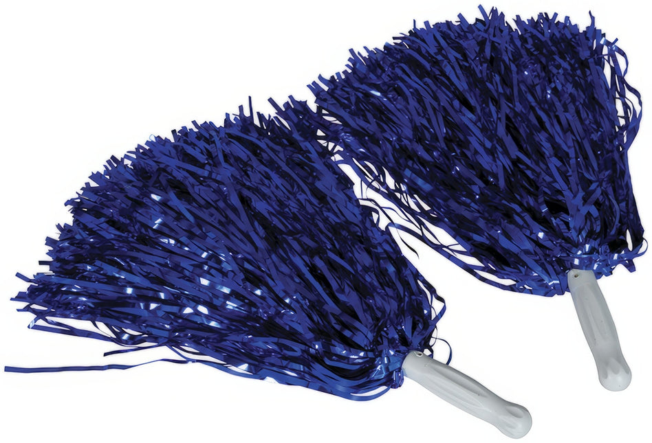 Pompons bleus 2pcs