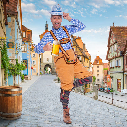 Lederhosen marron