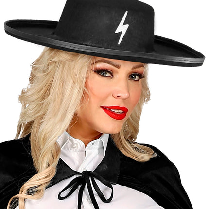 Cavalier à chapeau noir