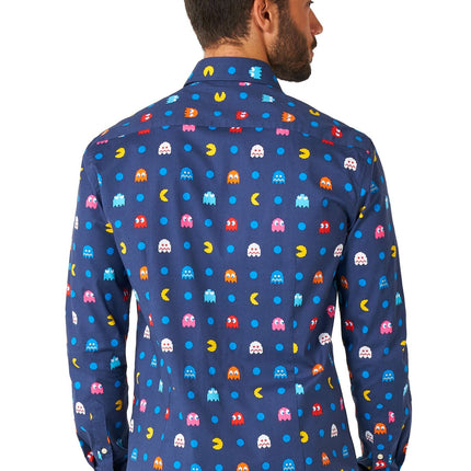 Chemise Pixel PAC-MAN Hommes <tc>OppoSuits</tc>