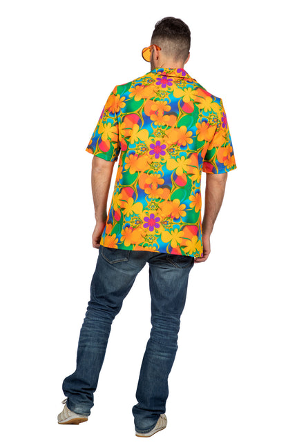 Chemisier Hawaii Hibiscus