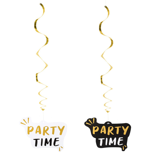 Décoration suspendue Party Time Double face 85cm