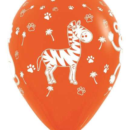 Ballons Jungle Animals Fashion Mix 30cm 25pcs