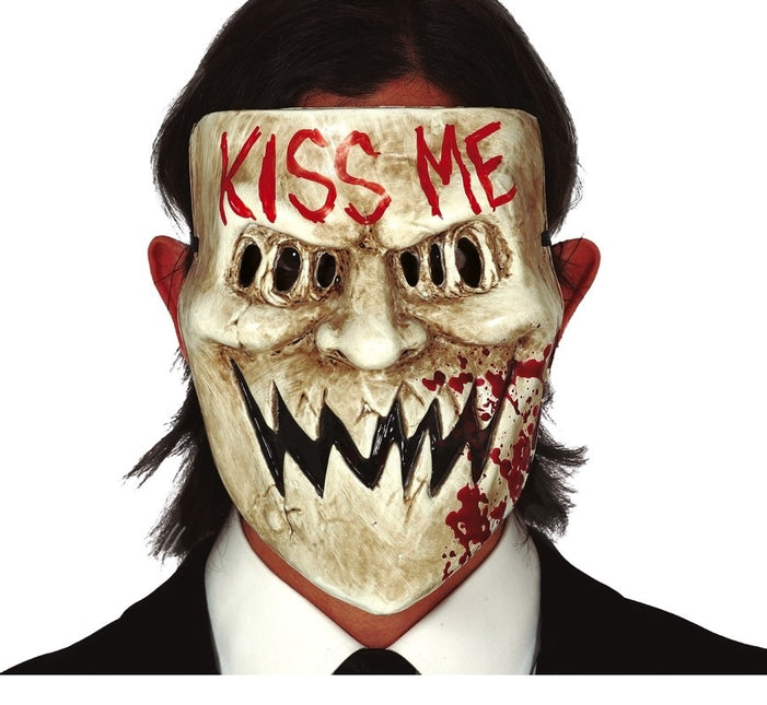 Masque d'horreur d'Halloween Kiss Me