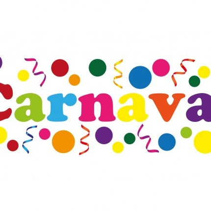 Autocollant de fenêtre Carnaval 75cm
