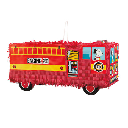 Pinata camion de pompiers 22cm