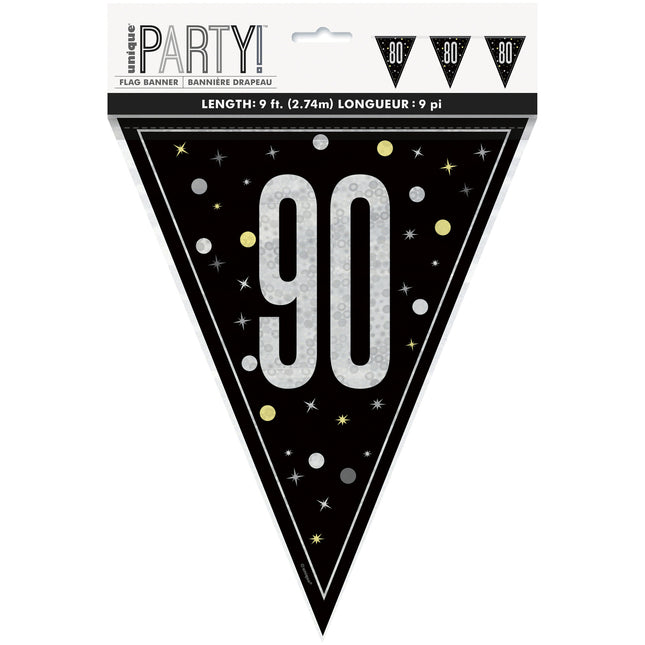 Drapeau des 90 ans 2.74m