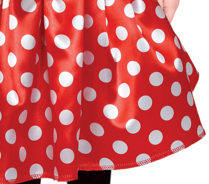 Costume Minnie Mouse Rouge Blanc Bébé