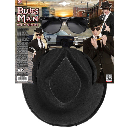 Ensemble de costumes Blues Man 2 pièces