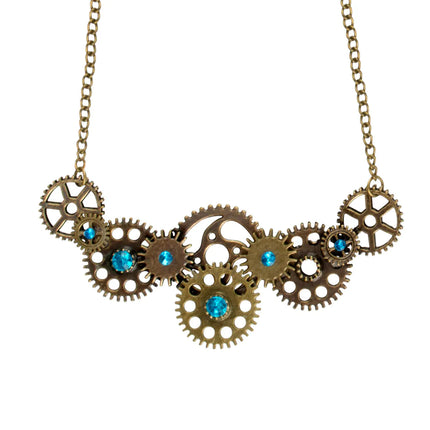 Collier Steampunk Roue dentée