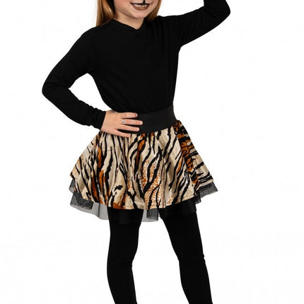 Jupe circulaire Tigre