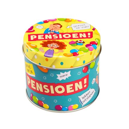 Retraite de la boîte à bonbons 9cm