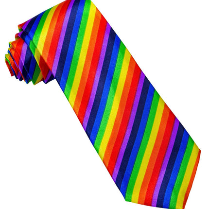 Cravate arc-en-ciel