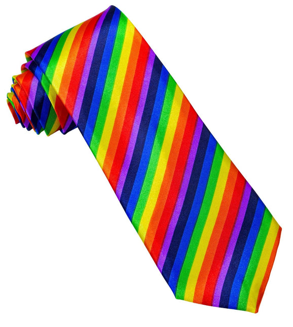 Cravate arc-en-ciel