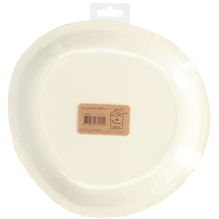 Assiettes 80 Years Rose Gold 23cm 8pcs
