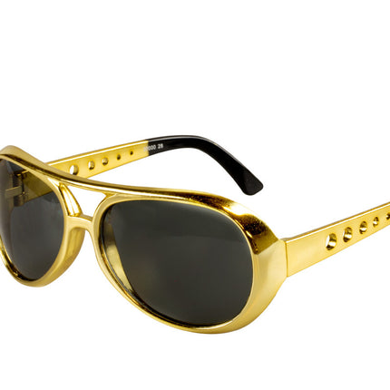 Lunettes d'or Elvis