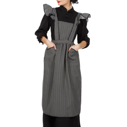 Costume de femme de chambre gris