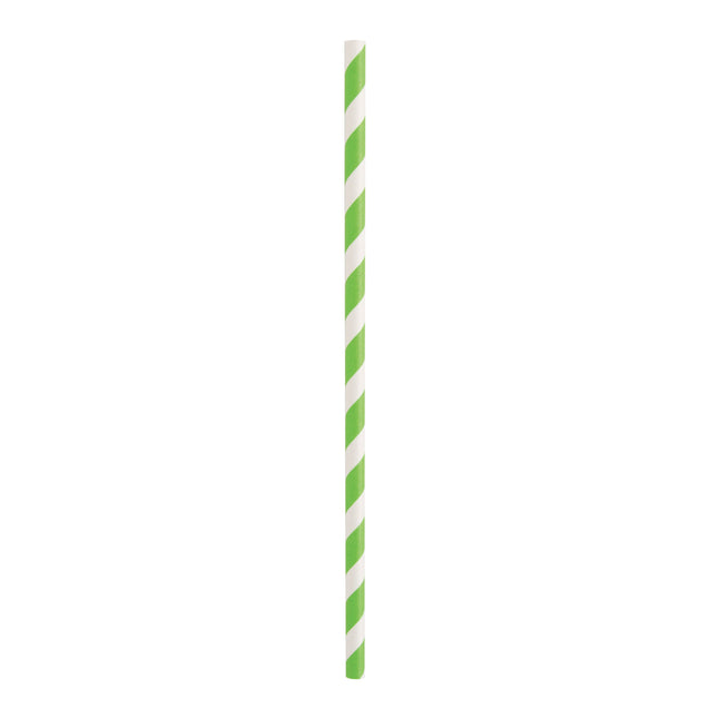Pailles colorées en papier 40pcs
