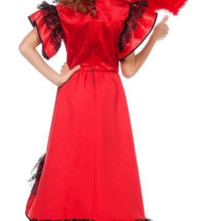 Robe espagnole flamenco