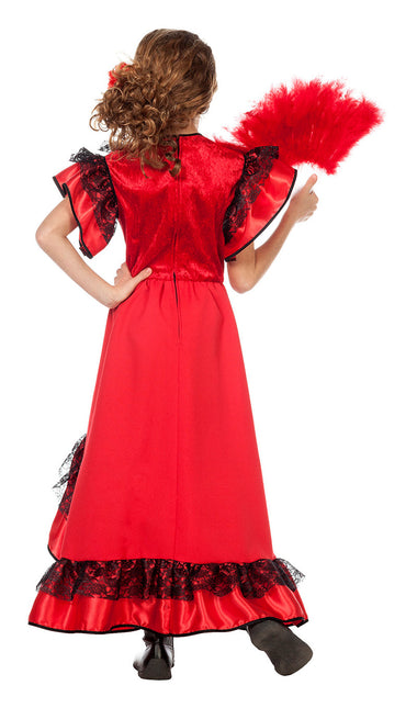 Robe espagnole flamenco