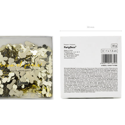 Confetti Pecker Gold