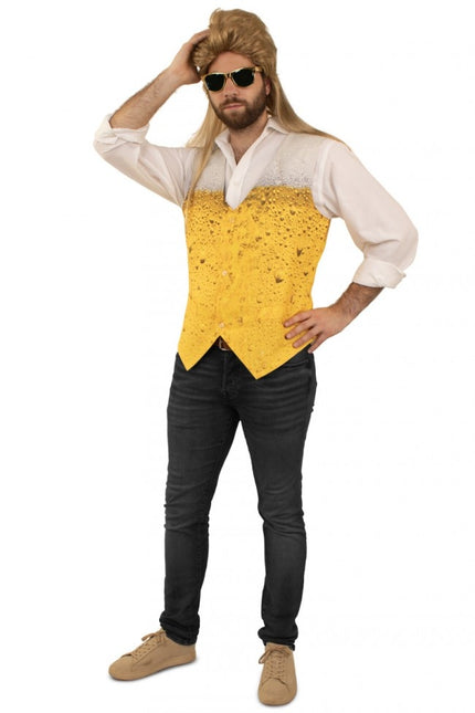 Gilet Motif Bière Hommes