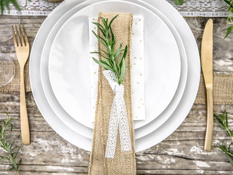 Ruban de toile de jute 5m