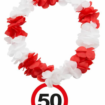 Panneau de signalisation Hawaii Wreath 50 Years