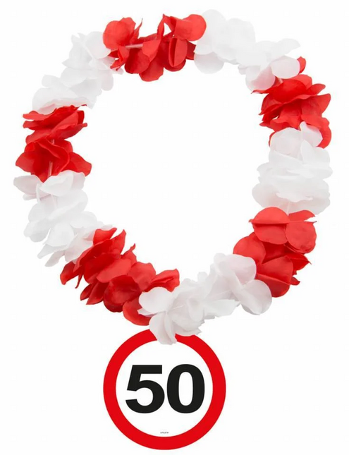 Panneau de signalisation Hawaii Wreath 50 Years