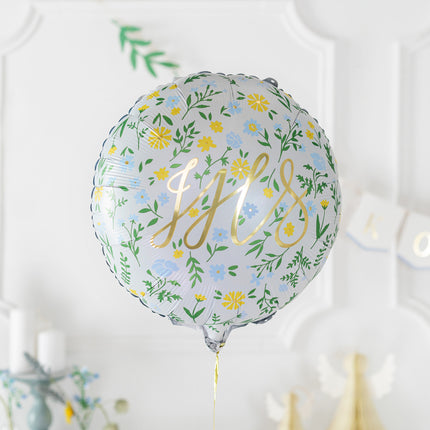 Ballon à l'hélium Ihs vide 45cm