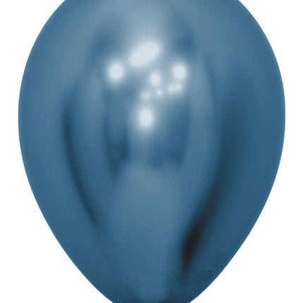 Ballons de baudruche Reflex Blue 30cm 50pcs
