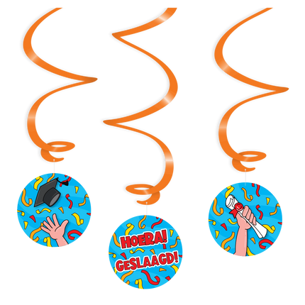 Décoration suspendue Succès 14cm 3pcs