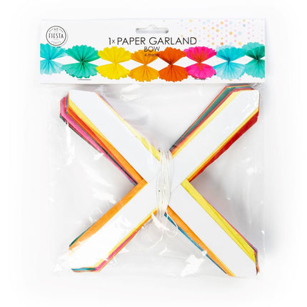 Guirlande Bow Coloured 4m