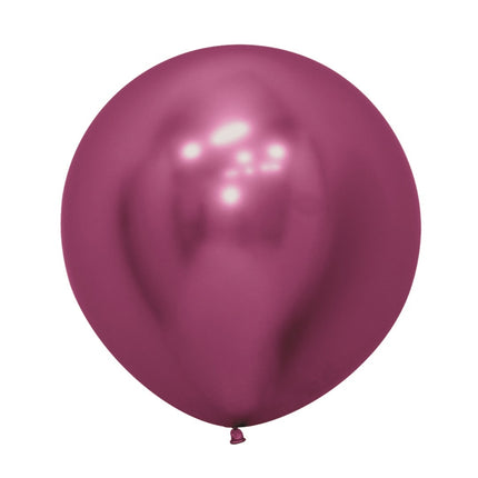 Ballons Reflex Fuchsia 61cm 3pcs