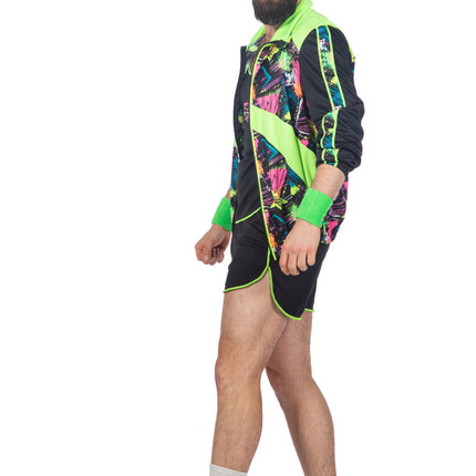 Tenue d'aérobic 80S Hommes