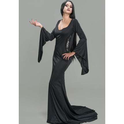 Costume Wednesday Robe Morticia