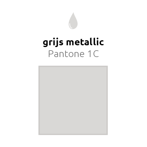 Ballons gris clair métallisés 30cm 50pcs