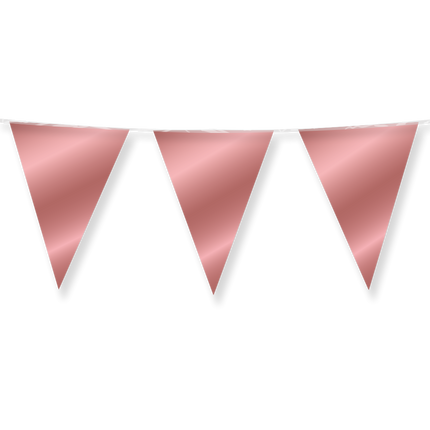 Guirlande or rose 10m