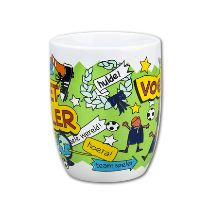 Mug footballeur 12cm