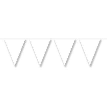 Ligne de drapeau blanc ignifuge XL 20m