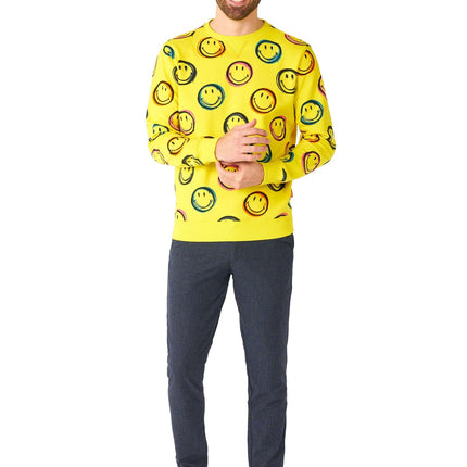 Pull Smiley Smudge Hommes <tc>OppoSuits</tc>