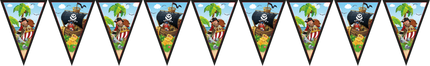 Ligne de drapeau pirate