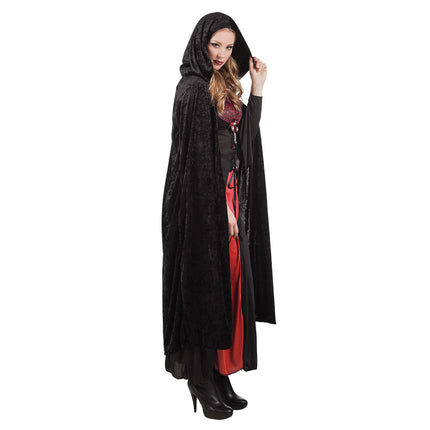 Cape d'Halloween noire 1,7 m