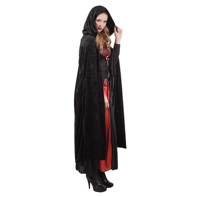 Cape d'Halloween noire 1,7 m