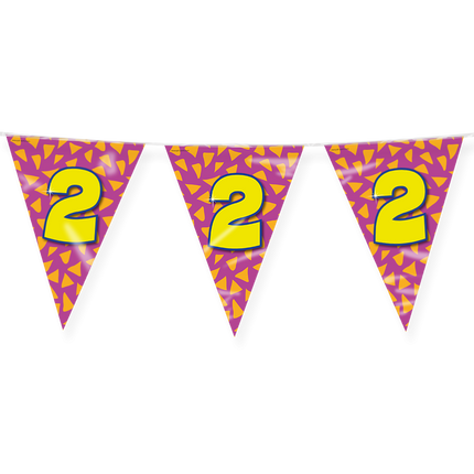 Flagline 2 ans colorée 10m
